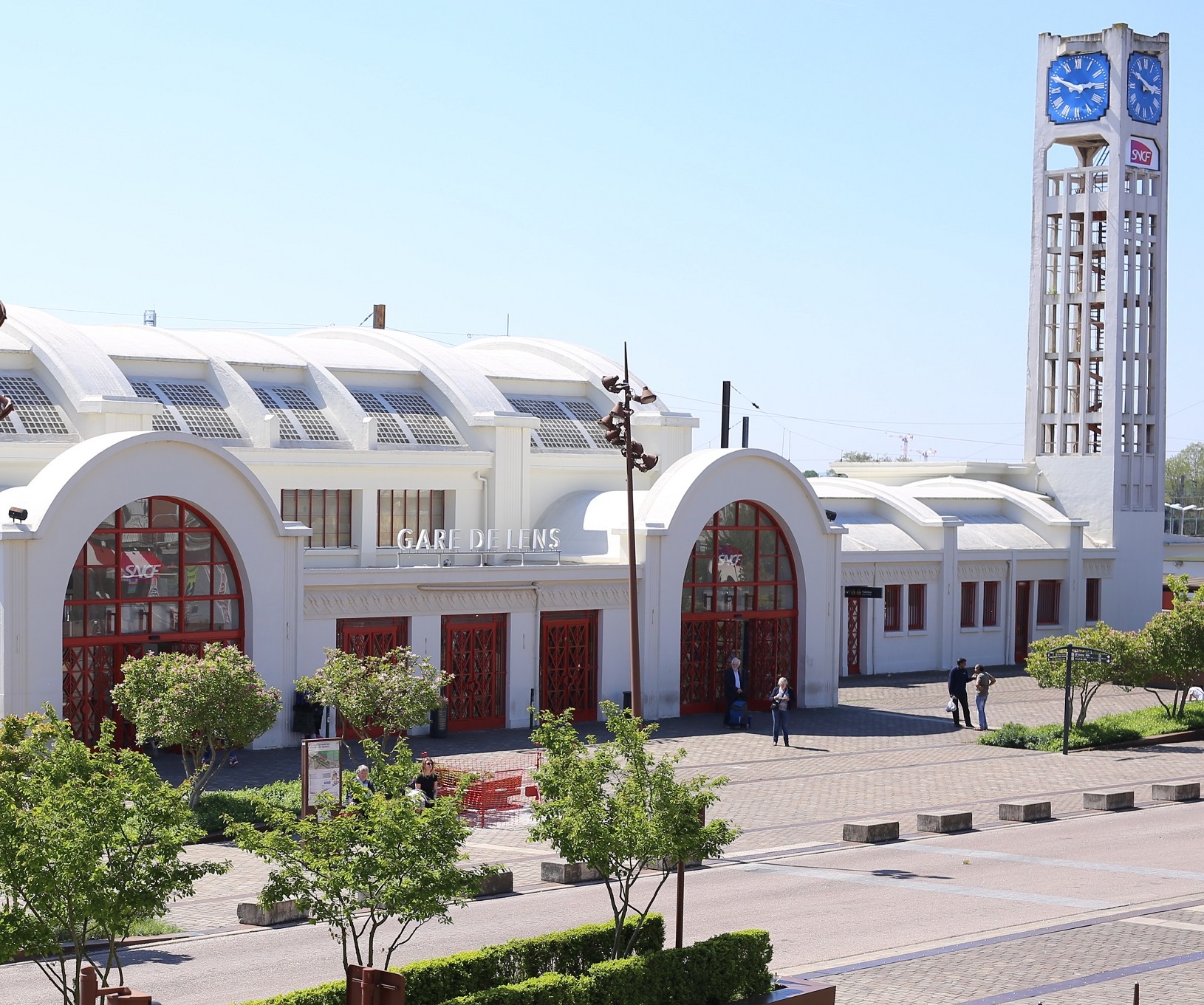 La gare de Lens, bâtiment emblème de l'Art déco à Lens