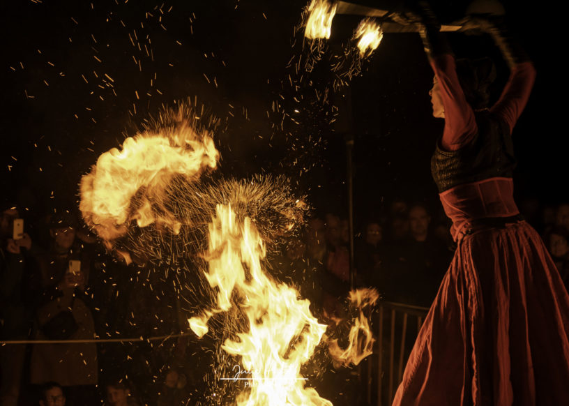 Evénement et installations de feux à la faculté Jean Perrin à Lens - Fêtes de la Sainte-Barbe