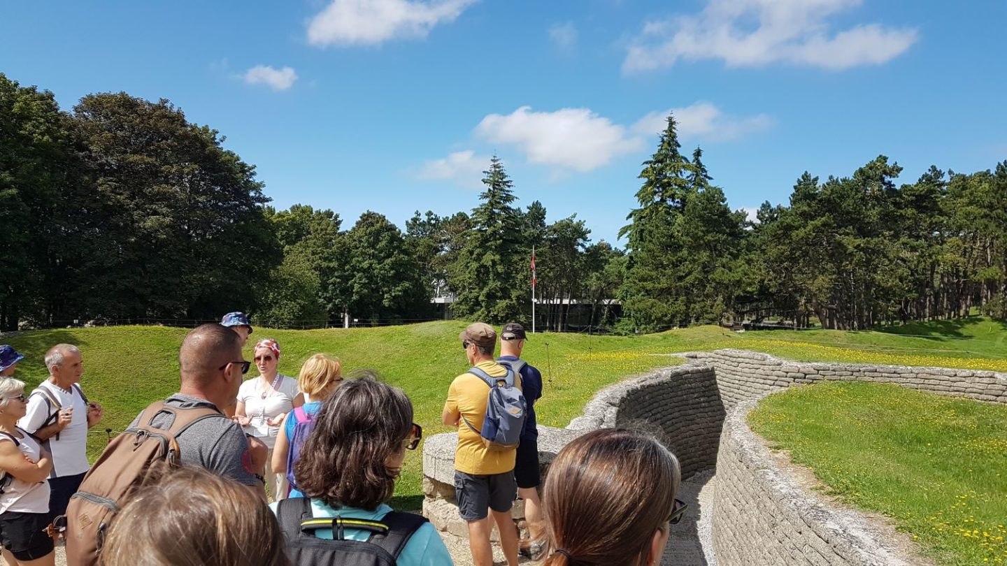 Visite des tranchées de Vimy © Sarah Roynette - Lens Tourisme