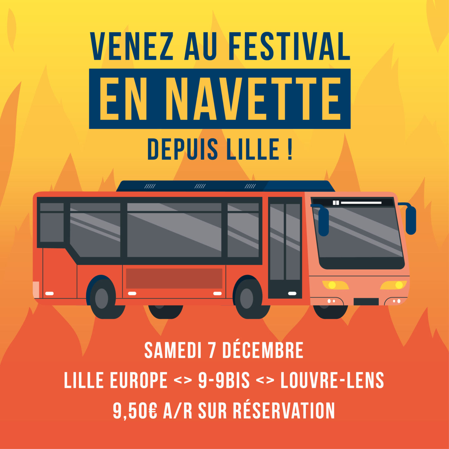 Navette pour le festival de la Sainte Barbe