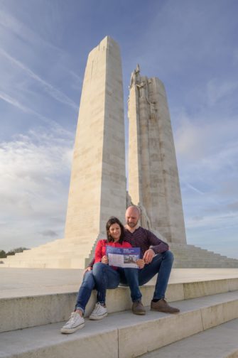 Vimy sur les chemins de mémoire, site inscrit au Patrimoine mondial en tant que sites et mémoriels funéraires de la Première Guerre mondiale front ouest