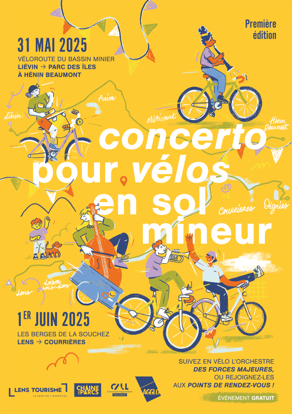 Concerto pour vélos en sol mineur