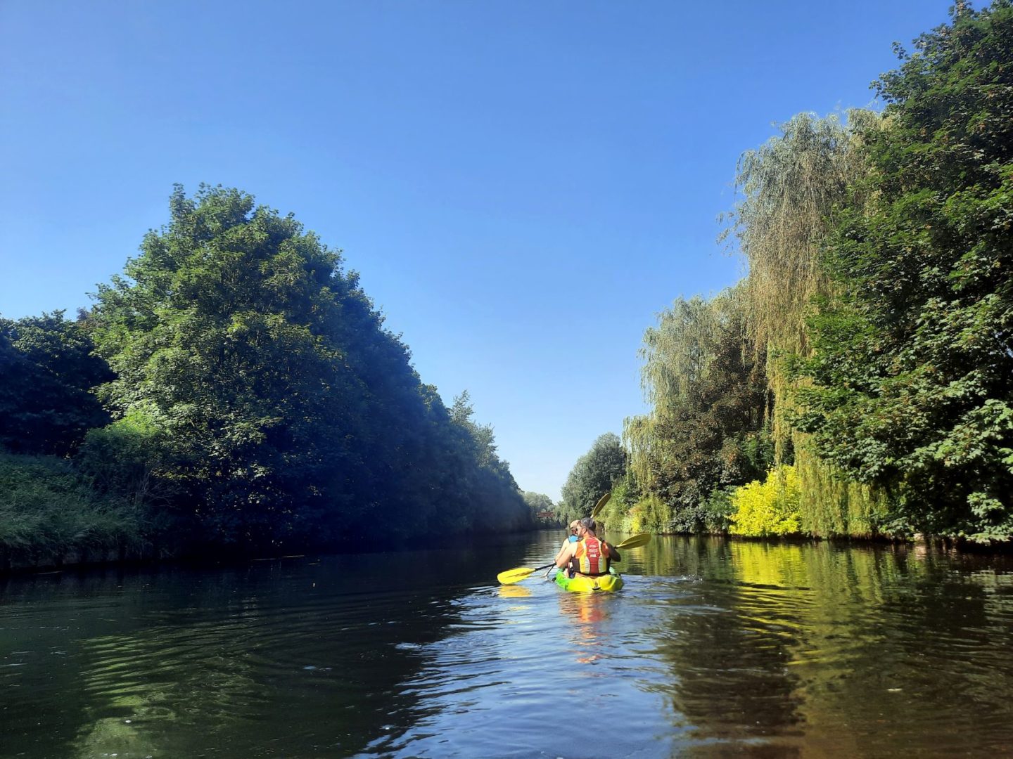 Canoë sur la Souchez