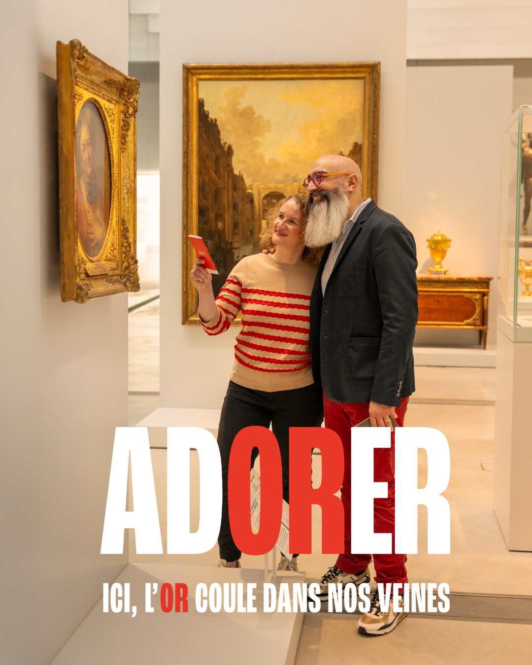 Adorer au Louvre-Lens Ici l'or coule dans nos veines ©Flavien Lhomme