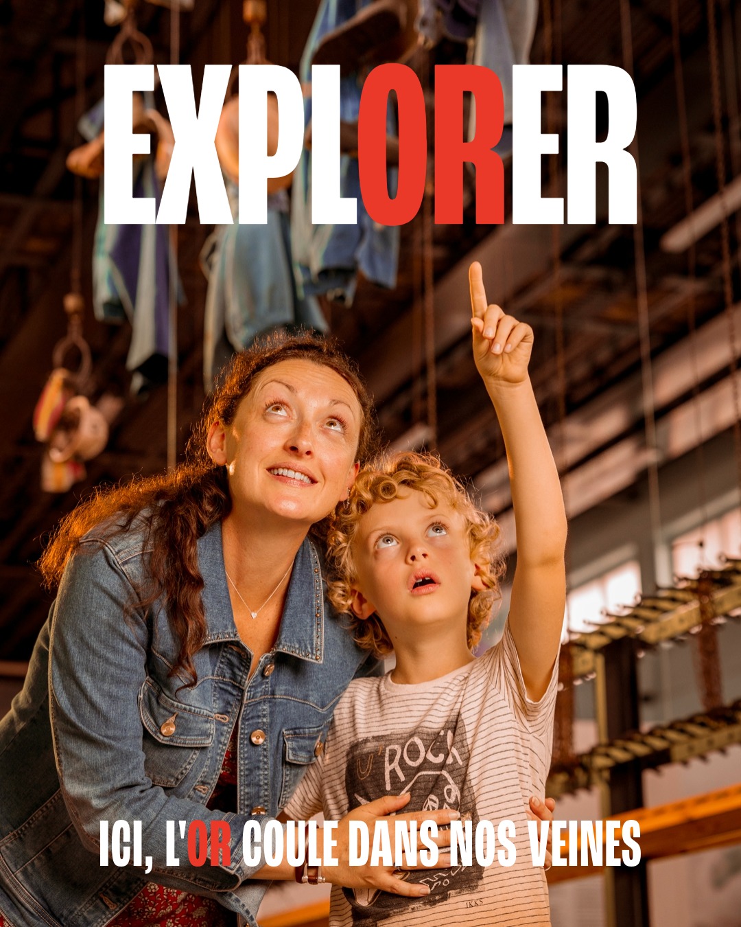 Explorer au 9-9bis de Oignies Ici l'or coule dans nos veines ©Flavien Lhomme